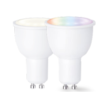 Lampadina LED SMART WIFI CCT RGB dimmerabile 4.5W 300 lumen resa 23W 230V Lampadina LED SMART WIFI CCT RGB dimmerabile 4.5W 300 lumen resa 23W 230V